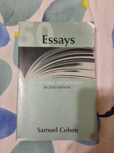 Stock image for 50 Essays: A Portable Anthology for sale by Orion Tech