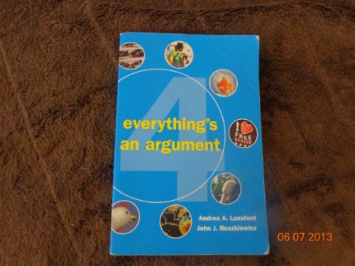 Stock image for Everything's an Argument With Readings for sale by Bayside Books