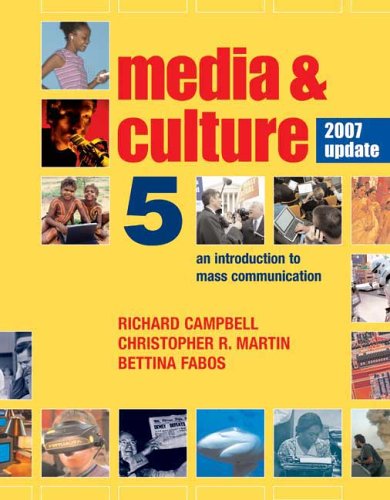 Imagen de archivo de Media and Culture with 2007 Update a la venta por Better World Books