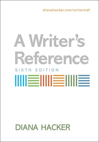 9780312450250: A Writer's Reference