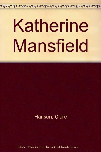 Imagen de archivo de Katherine Mansfield a la venta por Better World Books
