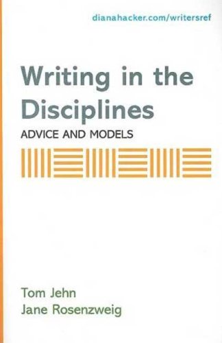 9780312452643: Writing in the Disciplines: Advices and Models