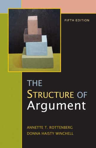 Beispielbild fr The Structure of Argument zum Verkauf von Wonder Book