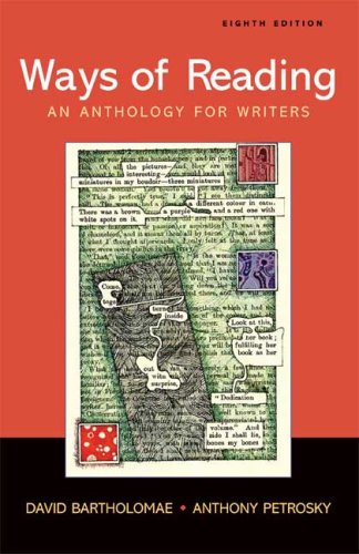 Stock image for Ways of Reading: An Anthology for Writers for sale by Jenson Books Inc