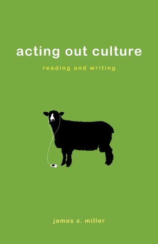 Stock image for Acting Out Culture : Reading and Writing for sale by Better World Books: West