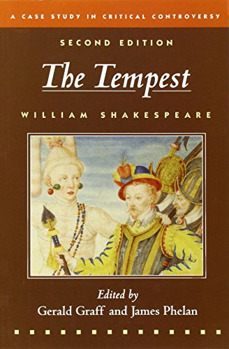 Imagen de archivo de The Tempest: A Case Study in Critical Controversy (Case Studies in Critical Controversy) a la venta por Zoom Books Company