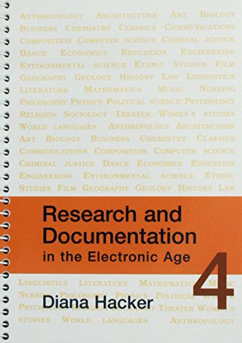 9780312459482: Research and Documentation in the Electronic Age