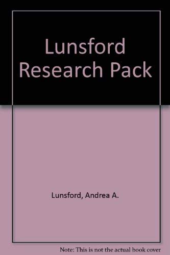 Lunsford Research Pack (9780312459499) by Lunsford, Andrea A.; Muth, Marcia; Downs, Douglas P.; Fister, Barbara