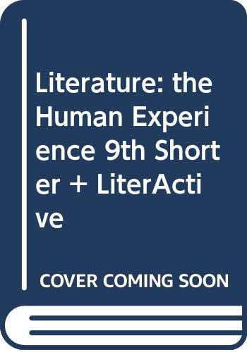 9780312459925: Literature: The Human Experience 9e Shorter & Literactive