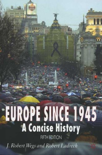 Stock image for Europe since 1945: A Concise History for sale by A Team Books