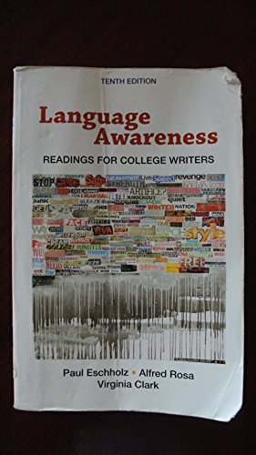 Stock image for Language Awareness: Readings for College Writers, 10th Edition for sale by Once Upon A Time Books