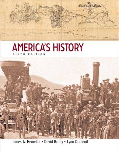 Stock image for America's History 6th Edition for sale by BooksRun