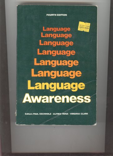 Beispielbild fr Language Awareness zum Verkauf von Wonder Book