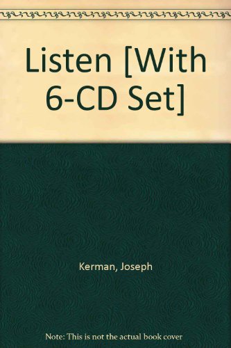Listen 6e cloth & 6 CD set to Accompany Listen 6e (9780312469641) by Kerman, Joseph; Tomlinson, Gary