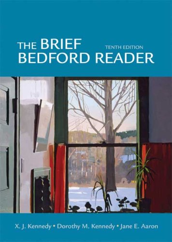 Beispielbild fr Brief Bedford Reader zum Verkauf von BookHolders