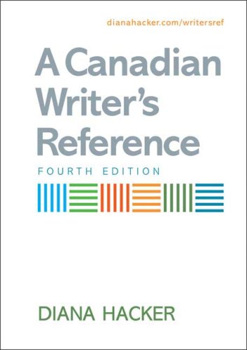 9780312472832: A Canadian Writer's Reference