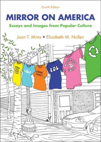 Mirror on America: Essays and Images from Popular Culture (9780312477127) by Mims, Joan T.; Nollen, Elizabeth M.