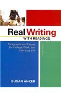 Real Skills with Readings & Real Writing with Readings 4e (9780312478216) by Anker, Susan