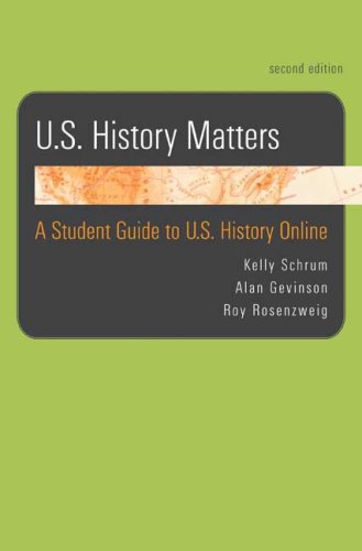 9780312478384: U.S. History Matters: A Student Guide to U.S. History Online