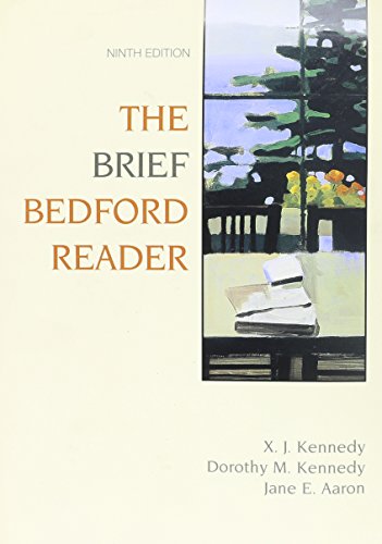 Bedford Handbook 7e cloth & Brief Bedford Reader 9e (9780312478766) by Hacker, Diana; Kennedy, X. J.; Kennedy, Dorothy M.; Aaron, Jane E.