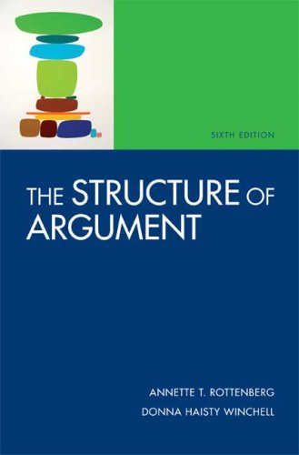 Beispielbild fr The Structure of Argument zum Verkauf von BooksRun