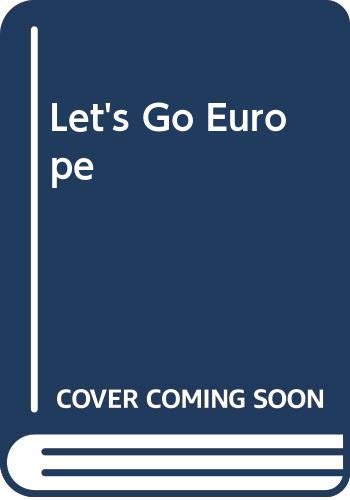Let's Go Europe (9780312482183) by Harvard University; Harvard Student Agencies Incorporated St