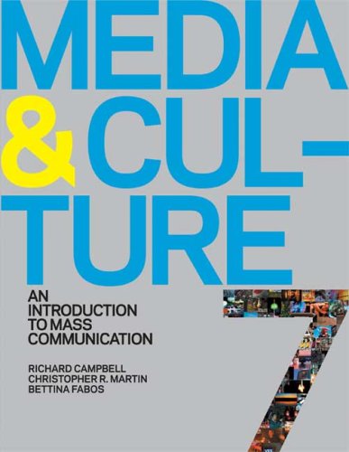 Imagen de archivo de Media and Culture: An Introduction to Mass Communication a la venta por Orion Tech