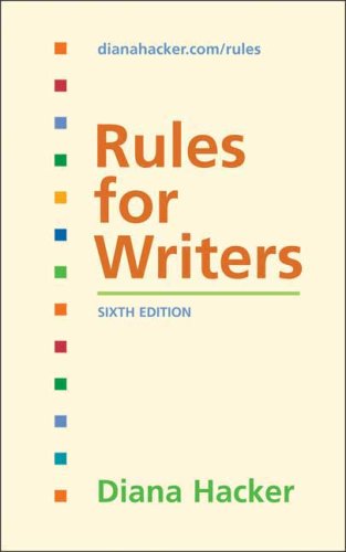 9780312485733: Rules for Writers