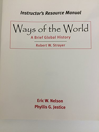 Stock image for instructor's Resource Manual to Ways of the World: for sale by Better World Books