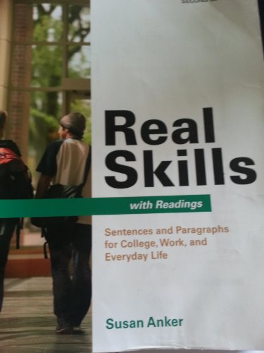Stock image for Real Skills with Readings: Sentences and Paragraphs for College, Work, and Everyday Life for sale by SecondSale