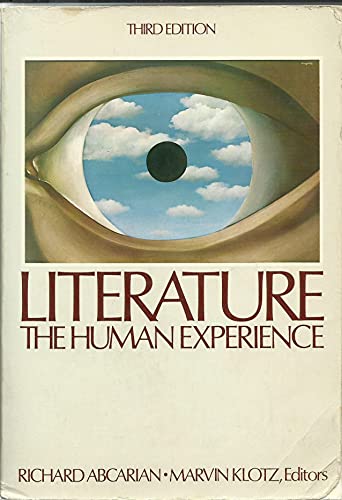 Stock image for Literature : The Human Experience for sale by Better World Books