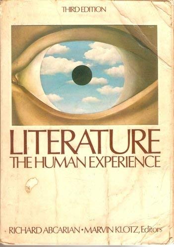 9780312487997: Literature, the human experience