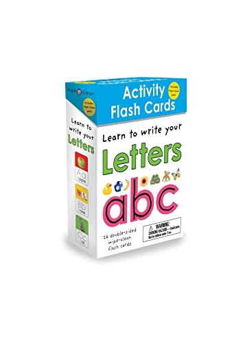 Stock image for Learn to Write Your Letters: Flashcards (Wipe Clean Activity Cards) for sale by WorldofBooks