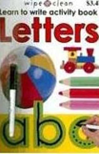 9780312498320: Wipe Clean Activity Book Letters (Wipe Clean Activity Books)