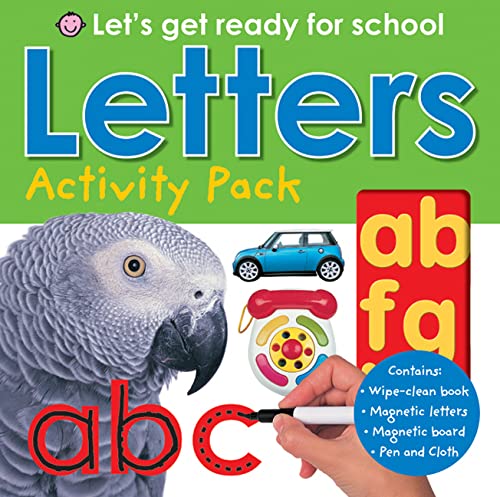 9780312499662: Letters Activity Pack [With ClothWith PenWith Magnetic LettersWith Magnetic Board] (Let's Get Ready for School)