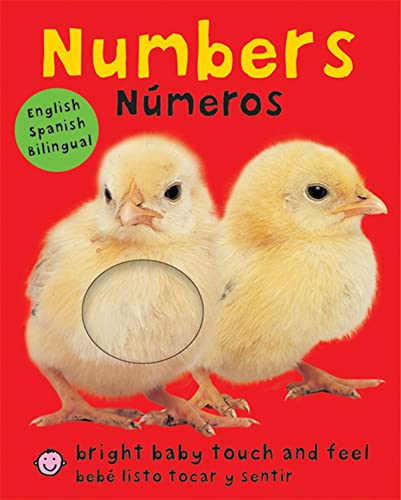 9780312502157: Bright Baby Bilingual Touch & Feel: Numbers: English-Spanish Bilingual (Bright Baby Touch & Feel Numeros / Bebe Listo Libro De Texturas)