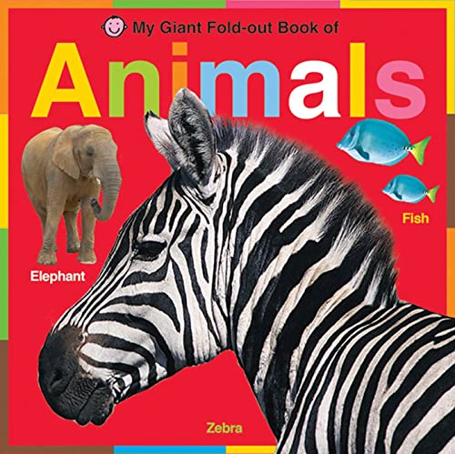 Beispielbild fr My Giant Fold-Out Book of Animals zum Verkauf von WorldofBooks