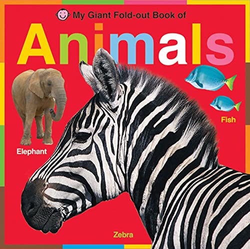 Stock image for My Giant Fold-Out Book of Animals for sale by WorldofBooks