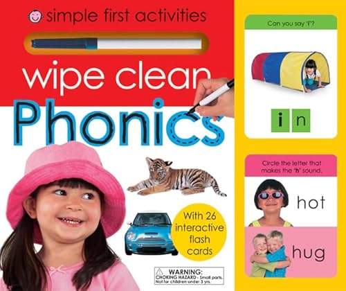 Simple First Activities Wipe Clean Phonics (9780312507206) by Priddy, Roger