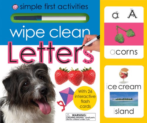 Imagen de archivo de Simple First Activities Wipe Clean Letters a la venta por Starx Products