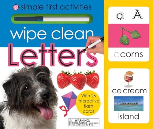 9780312507213: Simple First Activities Wipe Clean Letters