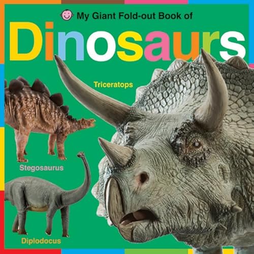 Beispielbild fr My Giant Fold-Out Book of Dinosaurs zum Verkauf von Better World Books