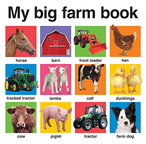 Beispielbild fr My Big Farm Book (My Big Board Books) zum Verkauf von Wonder Book