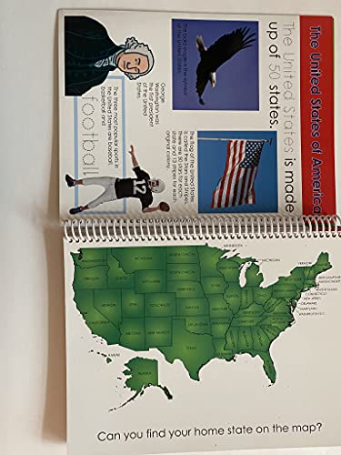 Stock image for Wipe Clean United States Activity Atlas (Wipe Clean: Let's Learn Activity Books) Spiral Bound for sale by HPB Inc.