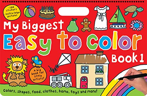 9780312513887: My Biggest Easy to Color, Book 1
