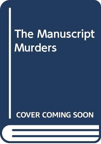 Beispielbild fr The Manuscript Murders zum Verkauf von Wonder Book