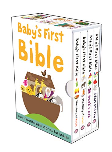 Stock image for Baby's First Bible Boxed Set: The Story of Moses, the Story of Jesus, Noah's Ark, and Adam and Eve for sale by ThriftBooks-Atlanta