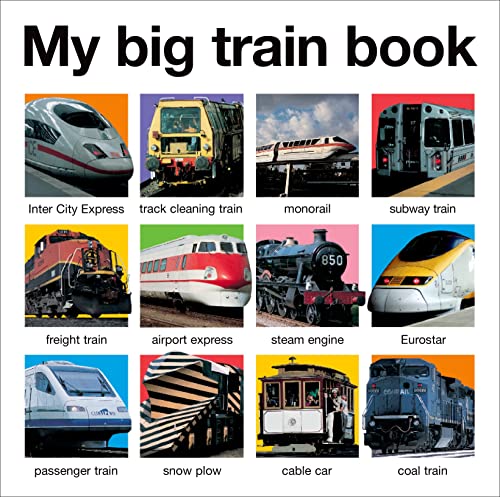 Stock image for My Big Train Book for sale by Better World Books