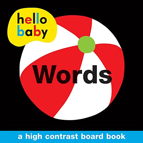 Beispielbild fr Hello Baby: Words: A High-Contrast Board Book zum Verkauf von SecondSale