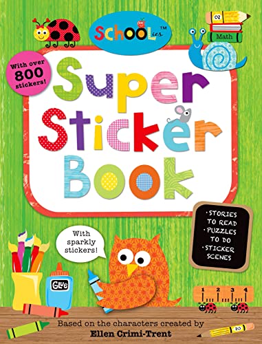 Beispielbild fr Schoolies: Super Sticker Book zum Verkauf von Better World Books